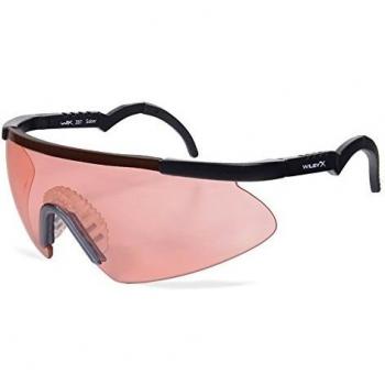 Wiley X Saber Advanced, Unisex, Saber Advanced, Matte Black/Vermilion