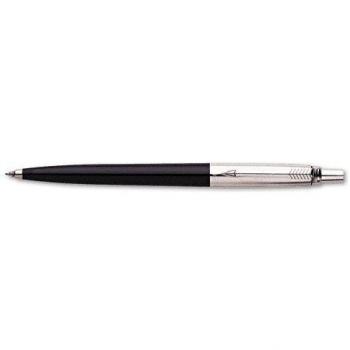 Parker Jotter Retractable Ballpoint Pen, Medium, Stainless Steel with barrel, Colors May Vary