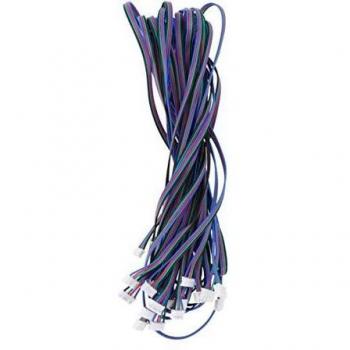 UEETEK 10 Piezas Cable para Motor de impresora 3D paso a paso HX2.54 4 pin a 6 pin Conector Cable 1M
