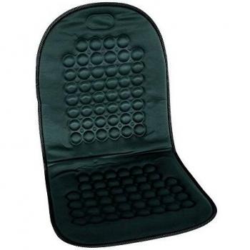 Protector de Asiento de Coche con Masaje CARPOINT 0323218, Negro