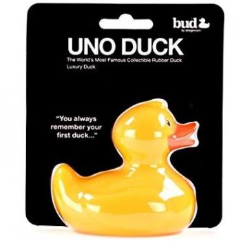Bud Duck ~ Coleccionable Deluxe Pato De Goma ~ UNO