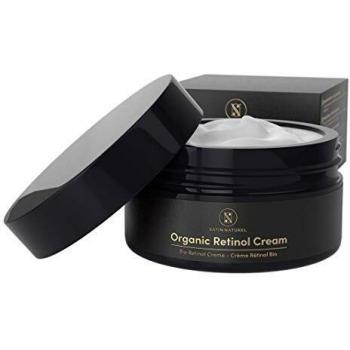 Crema Facial de Retinol ORGÁNICO Lifting 100ml - Sistema 3% Retinol de Liberación Sostenida + Acido Hialurónico Puro - Crema Antiarrugas Mujer - Vegano - Crema Hidratante hecha en Alemania
