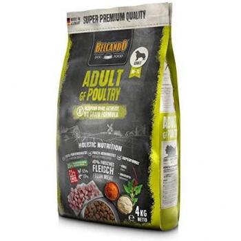 Belcando Adult GF Poultry [4 kg] Alimento sin Cereales para Perros Adultos | Alimento seco sin Cereales para Perros | Alimento Completo para Perros a Partir de 1 año de Edad