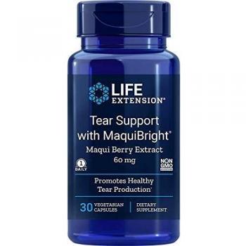 Life Extension Tear Support with MaquiBright 60mg - 30 Vegetarian Capsules