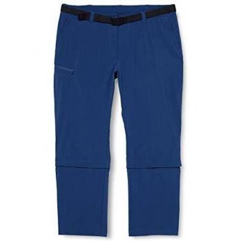 Maier Sports Arolla Women's Zip-Off Outdoor Pants in Ensign Blue