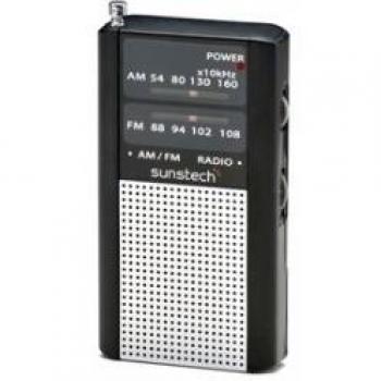 Sunstech  - Rps4 - radio personal - negro