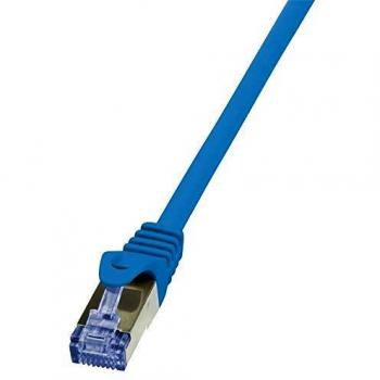 LogiLink 7.5m Cat.6A S/FTP Networking Cable, Blue, Flame-retardant, RJ45 Patch Cable