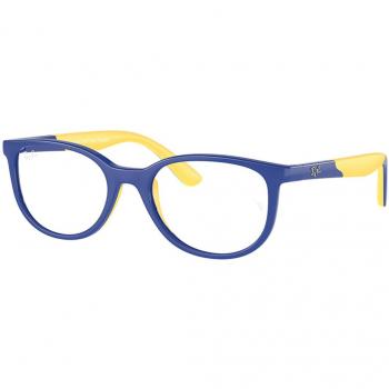 Ray-Ban Kids RY1622 Injected Blue Prescription Glasses with Pillow