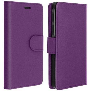 Funda Cartera Deslizante para Smartphones de 4,8 a 5,3 Pulgadas - Violeta