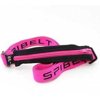 Spibelt Riñonera, Unisex Adulto, Negro/Rosa, Talla Única