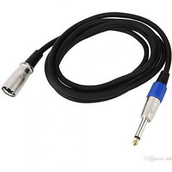 Cable de audio XLR a 6.35mm de alta calidad - 6 metros