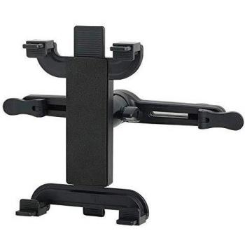 Soporte Universal para Tablet y Smartphone de Coche, 360° con Clip para Reposacabezas, Compatible con Dispositivos de 7 a 10 Pulgadas