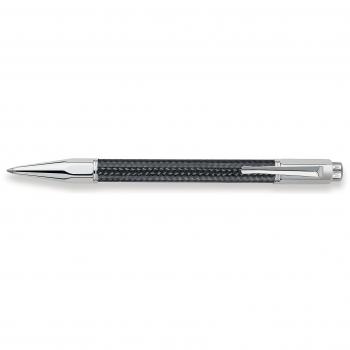 Caran D'Ache Bolígrafo Varius Carbon 3000 Plata / Fibra Carbono