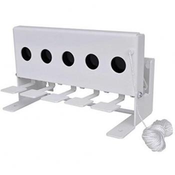 vidaXL 5-hole Drop Target with Reset Cord