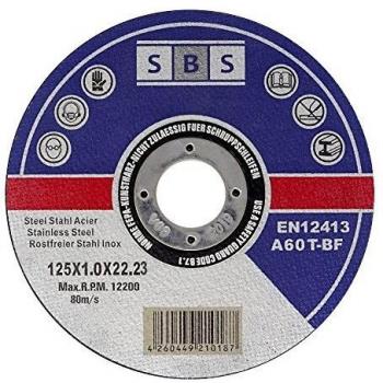 SBS Cuchilla de sierra de diamante, 125x1,0mm, 50 unidades
