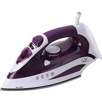 JATA PL225 - Plancha de vapor con suela de acero inoxidable. Vapor vertical regulable. Antical permanente, antigoteo y autolimpieza. Golpe de vapor: 160 g. Vapor nominal 20-25 g/min