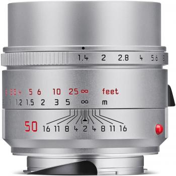 Leica Summilux-M 50mm f/1.4 ASPH Lens - Silver