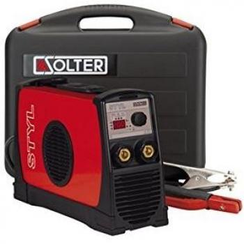 SOLTER - STYL 205 PRO DIGITAL Soldador Inverter Electrodos MMA Potencia 200A, 7,5 Kg. Válida para TIG Lift-Arc