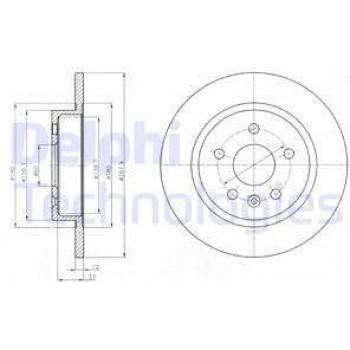 Disco de freno DELPHI BG4199C