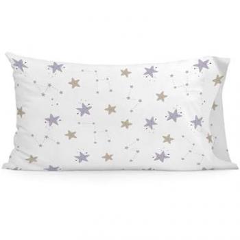 Funda de Almohada Multicolor Moshi Moshi Moons 50 x 75 cm, 100% Algodón, Calidad 150