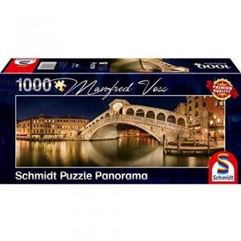 Puzzle Panorámico Puente de Rialto - 1000 Piezas Schmidt Spiele