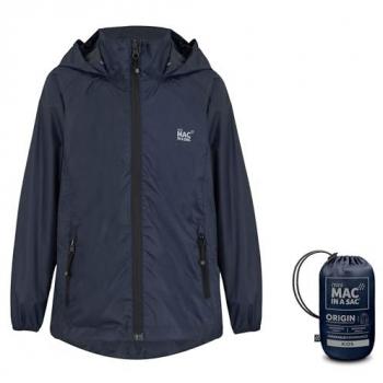 Packable Waterproof Rain Jacket for Kids - Lightweight and Breathable - Size 8-10 Years