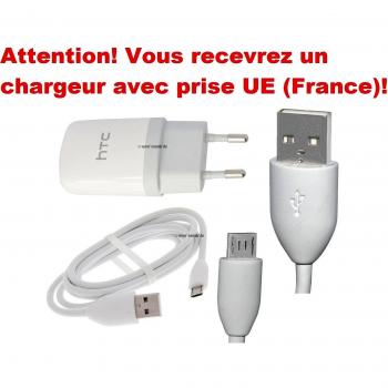 Original HTC USB cargador + Micro USB Cable de carga para One M7 M8 M9 M4 Mini
