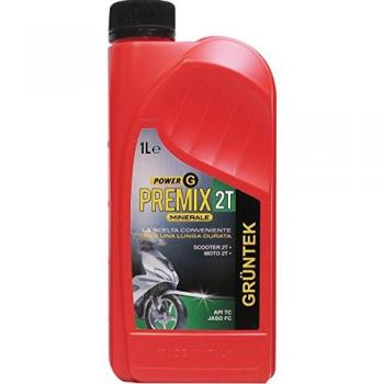 Aceite Premix Lubricante Mineral 2T para Moto y Scooter - 1L