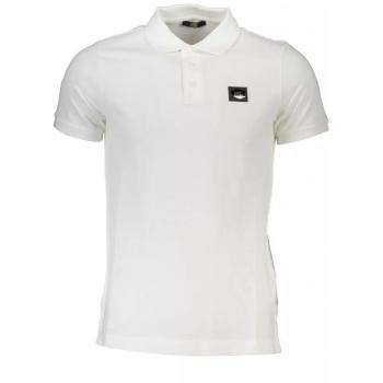 Cavalli Class White Cotton Polo Shirt - XXL