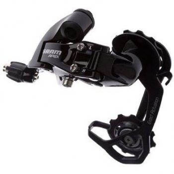 SRAM - Cambio Trasero Apex-16 10V Caja Corta Negro