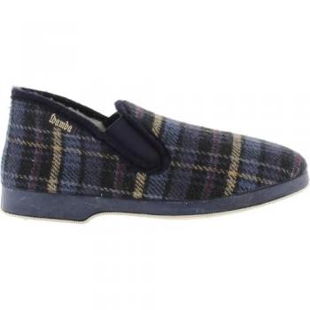 Zapatillas de Casa Wamba Confortables con Interior de Borreguito y Elásticos Laterales - Marca Victoria 202002, Color Marino EU 40