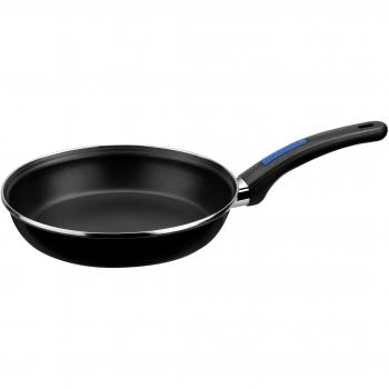 Monix Duna - Sartén 18 cm de acero esmaltado negro con antiadherenteTeflon® Classic.
