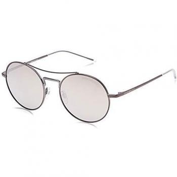 Emporio Armani 0EA2061 Gafas de sol, Matte Gunmetal, 52 para Hombre
