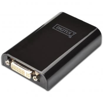 Digitus Adaptador USB DA-70451, negro brillante