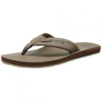 Quiksilver Carver Nubuck - Sandalias para hombre, color bronceado, talla 43