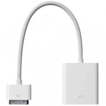 Apple MC552ZM/B - Adaptador 30-pin a VGA, blanco