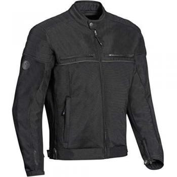 Chaqueta de moto textil Ixon Filter Negra L