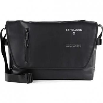 Mochila Messenger Strellson Stockwell 2.0 Dorian Negra para Hombre