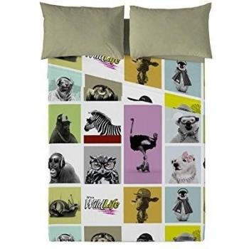 Wildlife  Juego De Sábanas Trophic Multicolor Cama 90