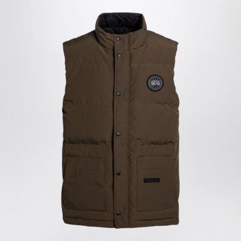 Canada Goose Men's Green Down Military Freestyle Vest - Size Large