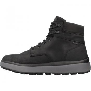 Botines Hombre Geox U Granito Color Negro C9999