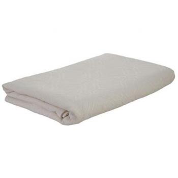 Colcha Beige 190 x 270 cm - Textura de Algodón y Poliéster