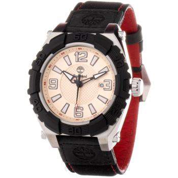 Timberland Men's Stainless Steel Quartz Watch TBL13321JSTB-07AN (Ø 45mm) - Gray and Gold