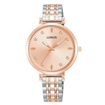 Reloj Hombre Lorus RG264XX9 Acero Inoxidable Rosa Oro y Plateado Unisex