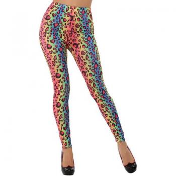 Leggings de Leopardo Multicolor