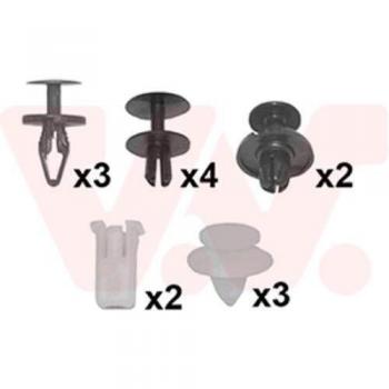 Van Wezel 1947796 - Refuerzo para parachoques