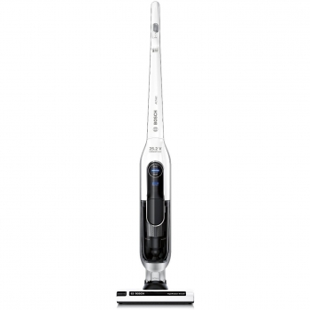 Aspirador Escoba Inalámbrico Bosch BBH625W60, 25.2V con Batería de Ion Litio, Tecnología Sensor Bagless y Cepillo Allfloor HighPower