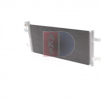 Condensador de aire acondicionado AKS DASIS 242050N, sin deshidratador, dimensiones 11.8 x 7.6 x 63.5 cm
