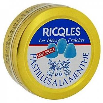 RICQLES PASTILLES MENTHE SANS SUCRES - Boîte 50g