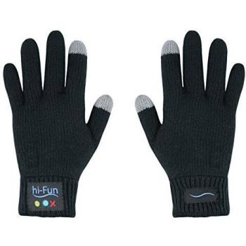 Midland Hi-Call - Guantes manos libres Bluetooth para hombre, negro